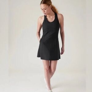 Athleta Levitate dress in black